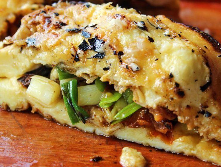 Provoleta rellena a la parrilla: una bomba de sabor 14 Provoleta rellena a la parrilla