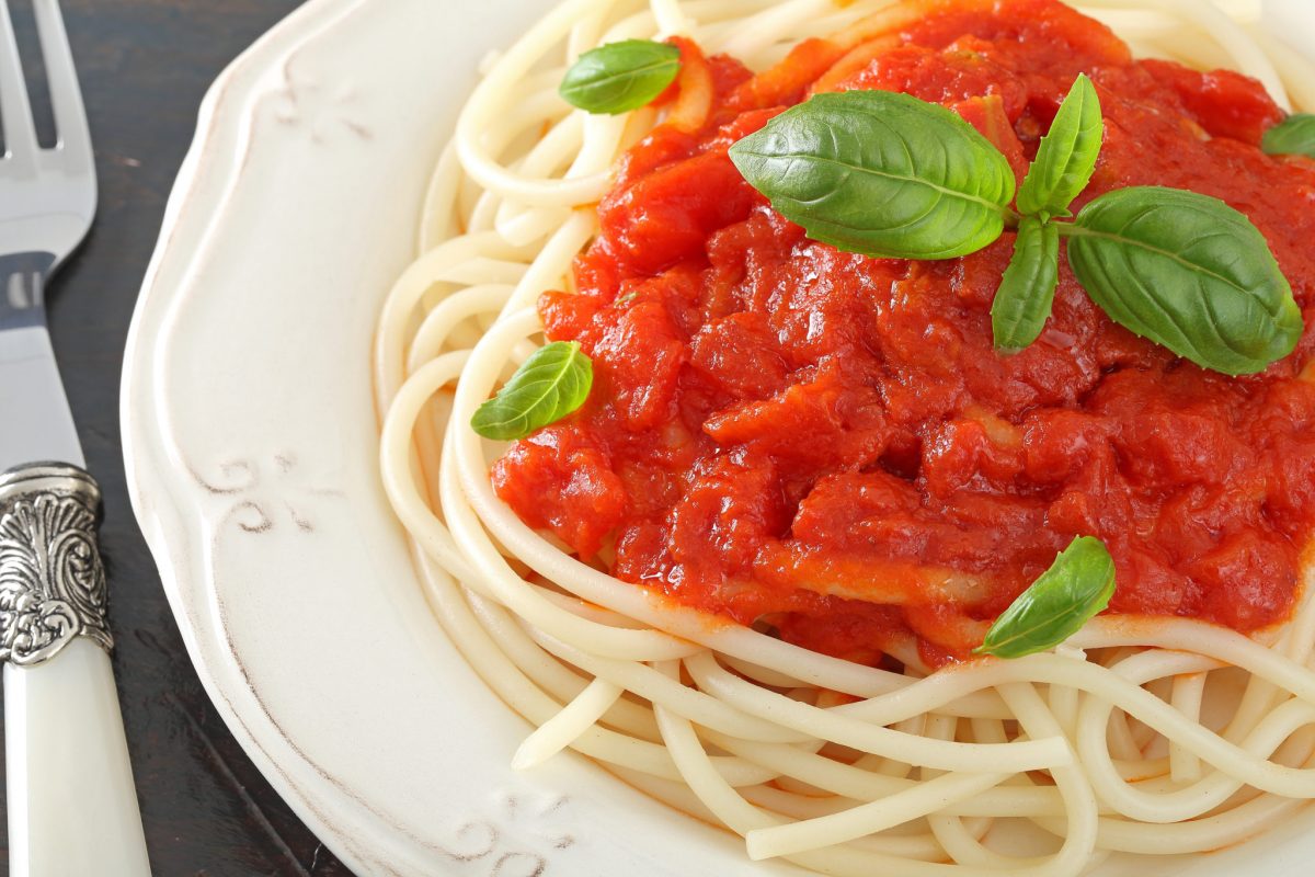 salsa para pasta pomodoro