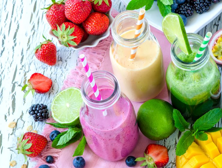 11 recetas de licuados de frutas: menos calorías, más sabor 4 recetas de licuados de frutas