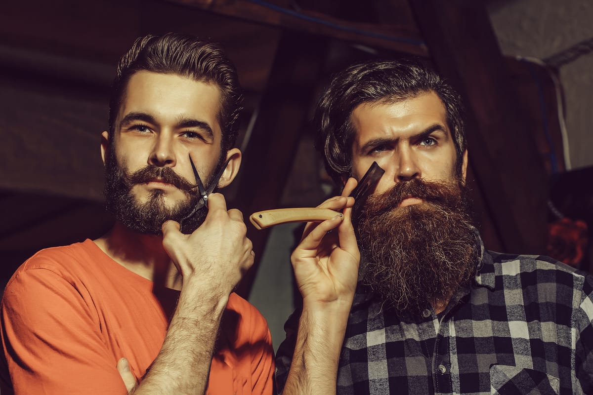 recortar la barba