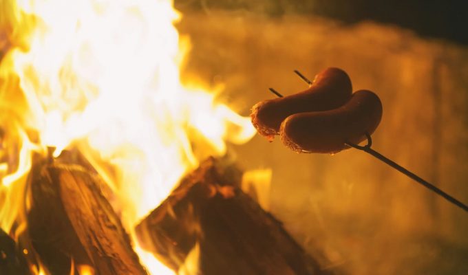cómo hacer fuego para asado