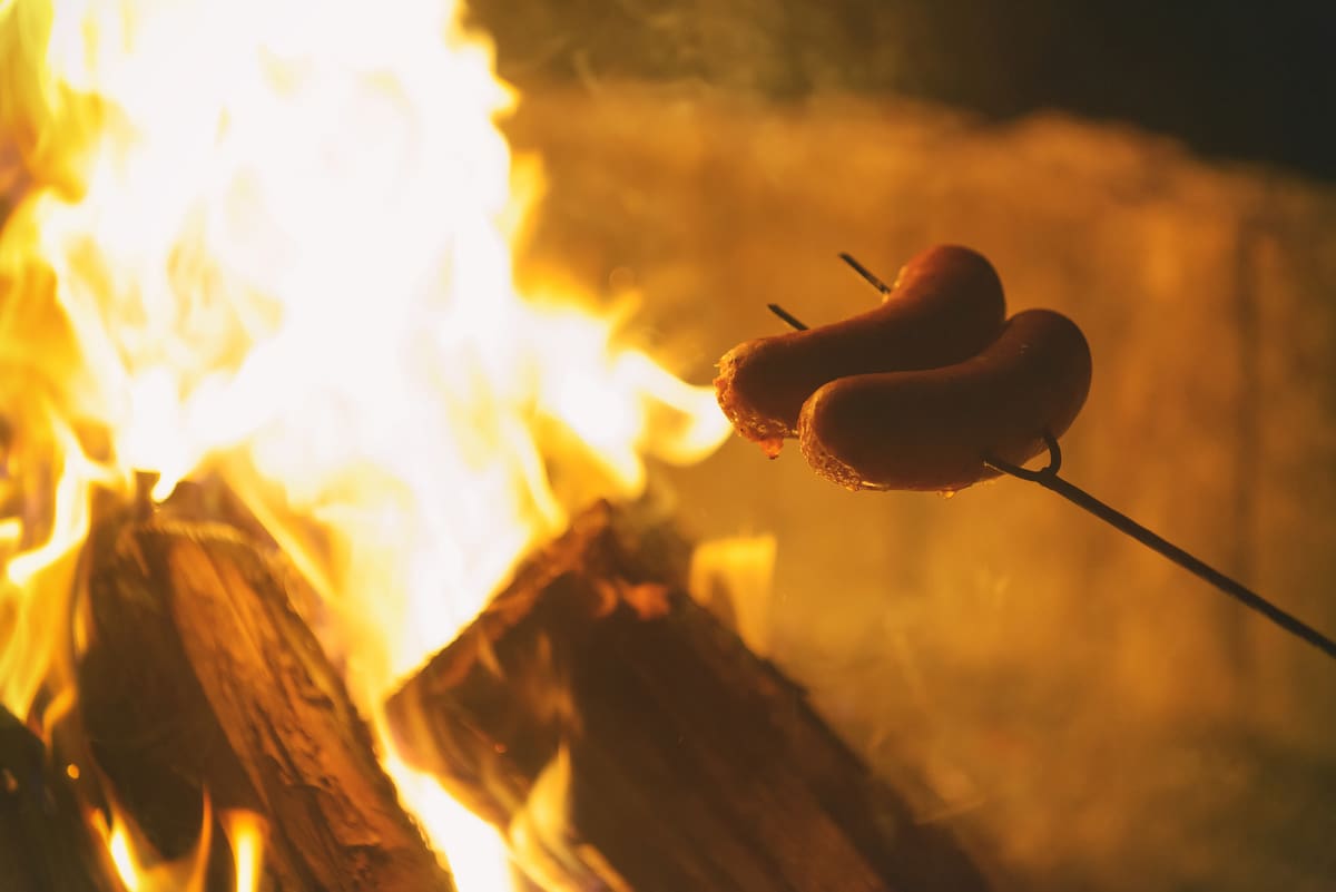 cómo hacer fuego para asado