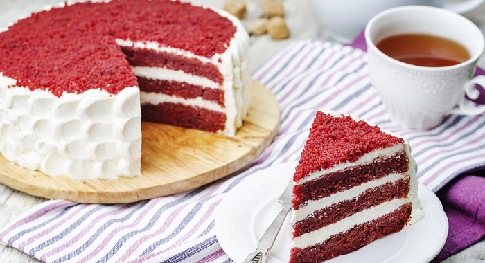 torta red velvet
