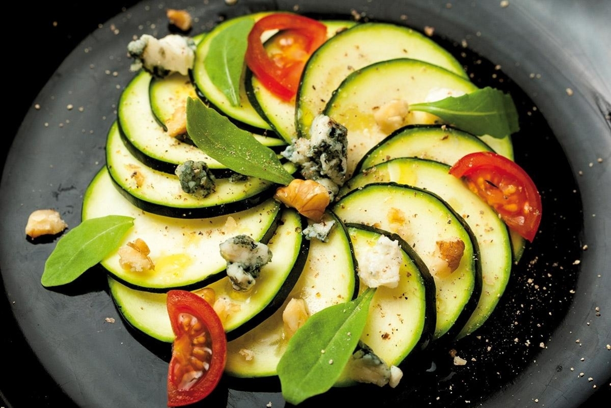 carpaccio de calabacin