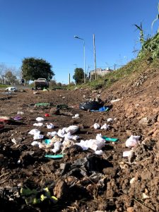 Basura Challenge Argentina: un grupo de jóvenes limpió un predio de José C. Paz 12