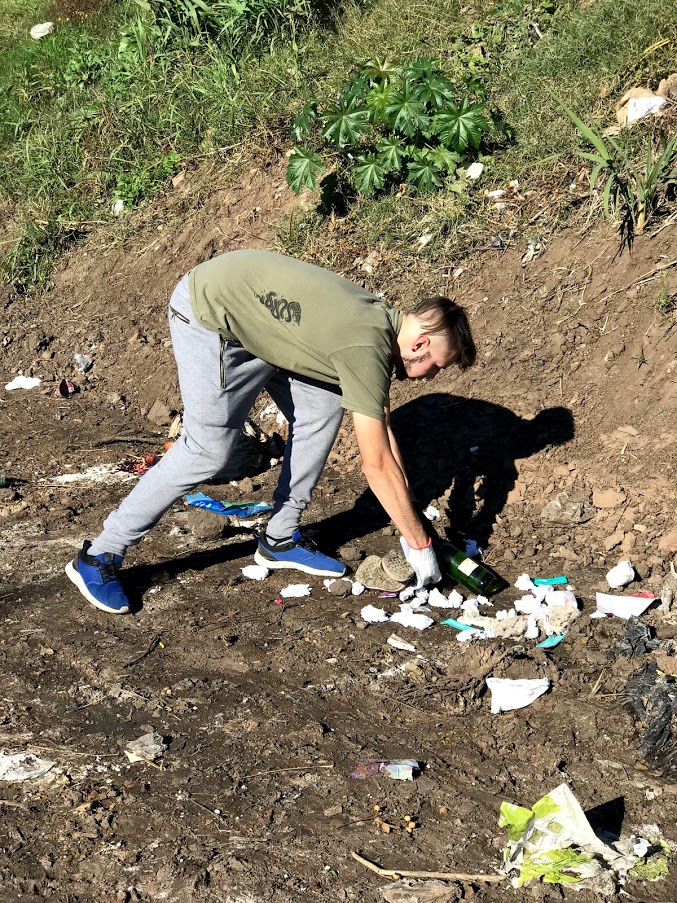 Basura Challenge Argentina: un grupo de jóvenes limpió un predio de José C. Paz 13