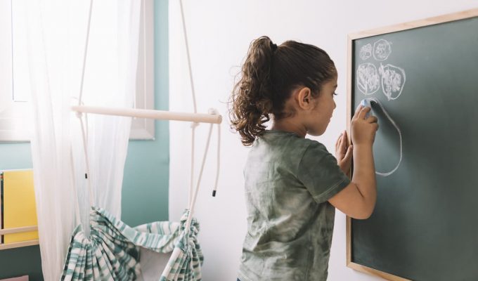 como hacer un pizarron