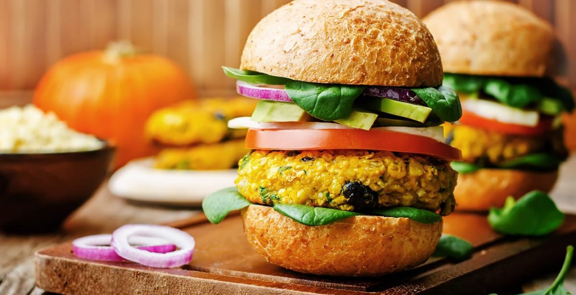 hamburguesas de garbanzos