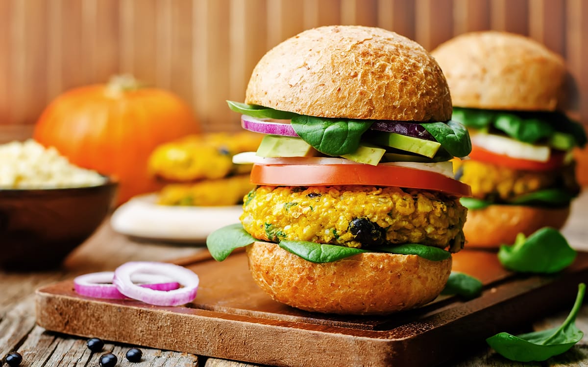hamburguesas de calabaza