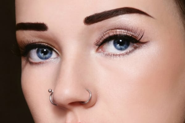 piercing nariz hombre 